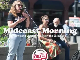 Sarah Lovegrove speaks at the 2024 International Overdose Awareness Day. By Joe Pugh.