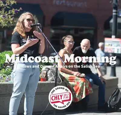 midcoast mornings Sarah Lovegrove speaks at the 2024 International Overdose Awareness Day. By Joe Pugh.