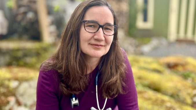 Dr. Jill is a 51-year-old street medicine doctor in Victoria, BC, who joined Instagram to educate the public and foster compassion. Photo by Ron Dick for the Tyee